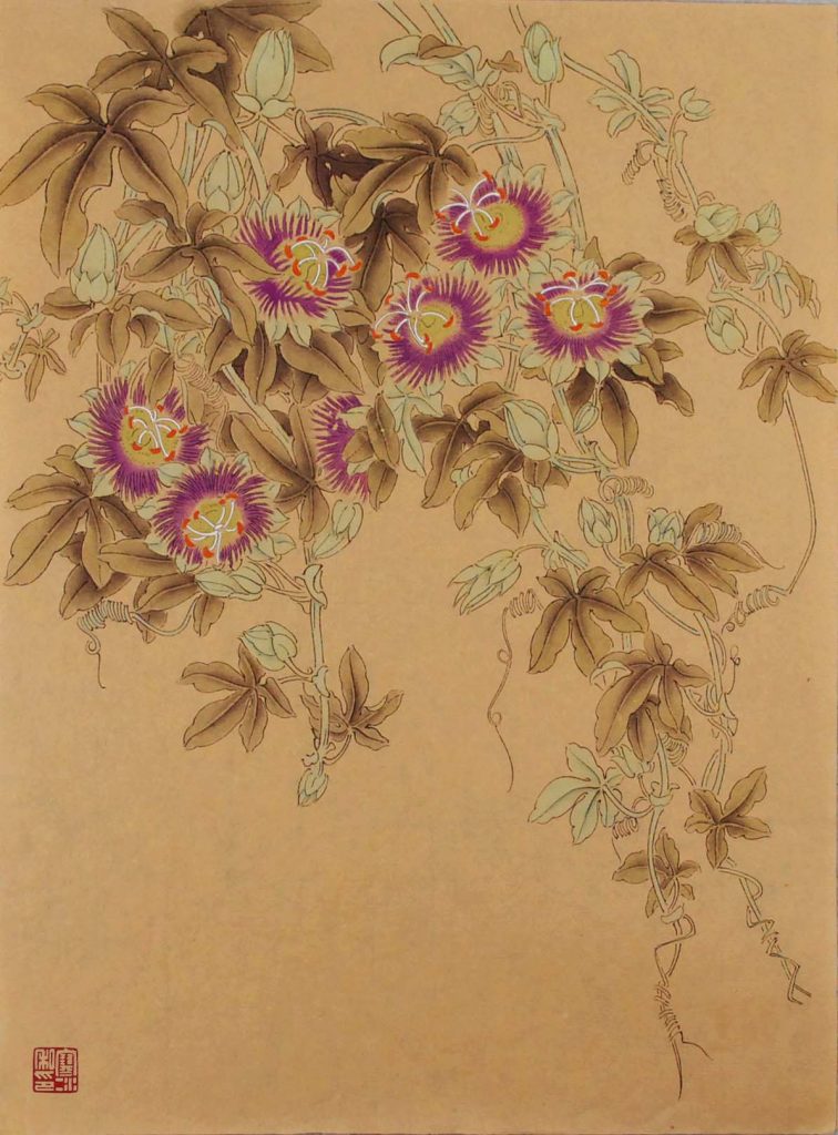 南国花卉四 2016 33X26cm